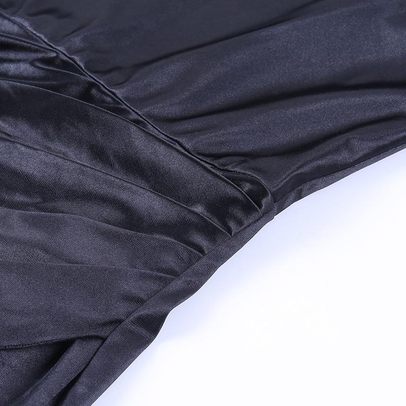 FashionSierra - Articat Satin Split Ruched Dress - Image 16