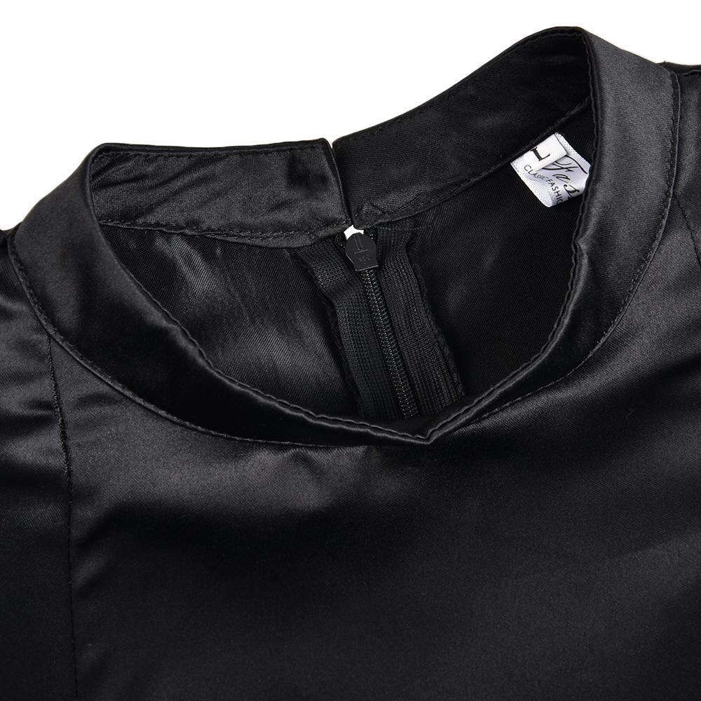 FashionSierra - Women Vintage Flare Prom Party Night Formal Dress - Image 3