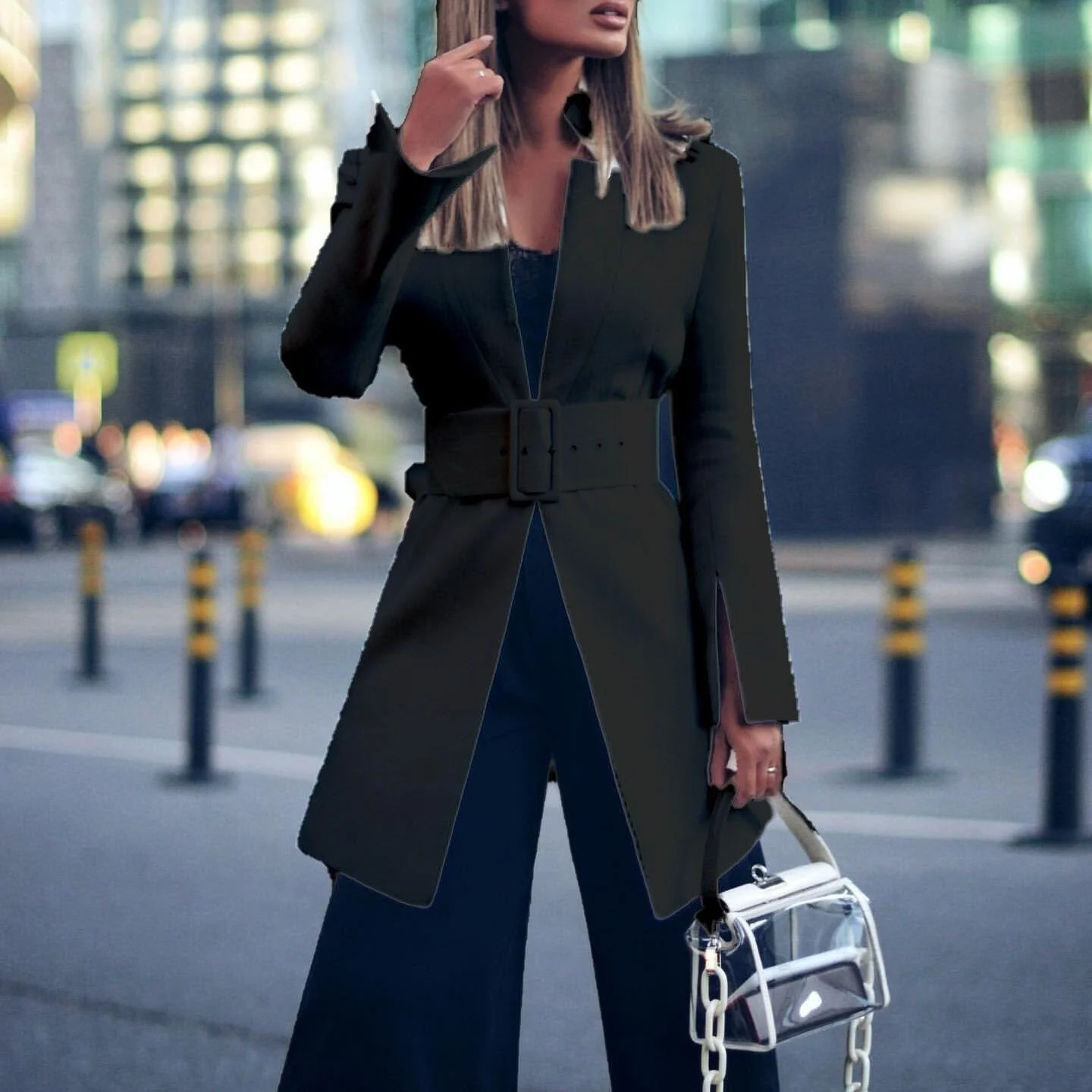 FashionSierra - Elegant Office Lady Blazer - Image 3