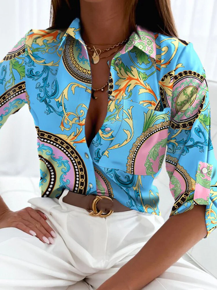 FashionSierra - Fashion Floral Print Shirt - Image 6