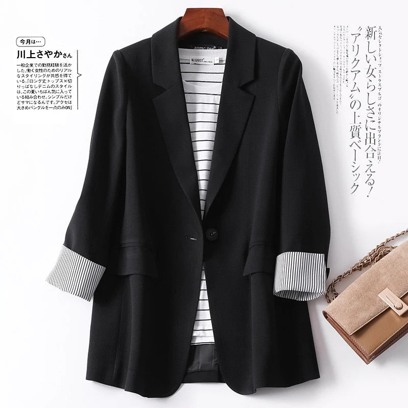 FashionSierra - Vintage Casual Office Ladies Blazer - Image 10