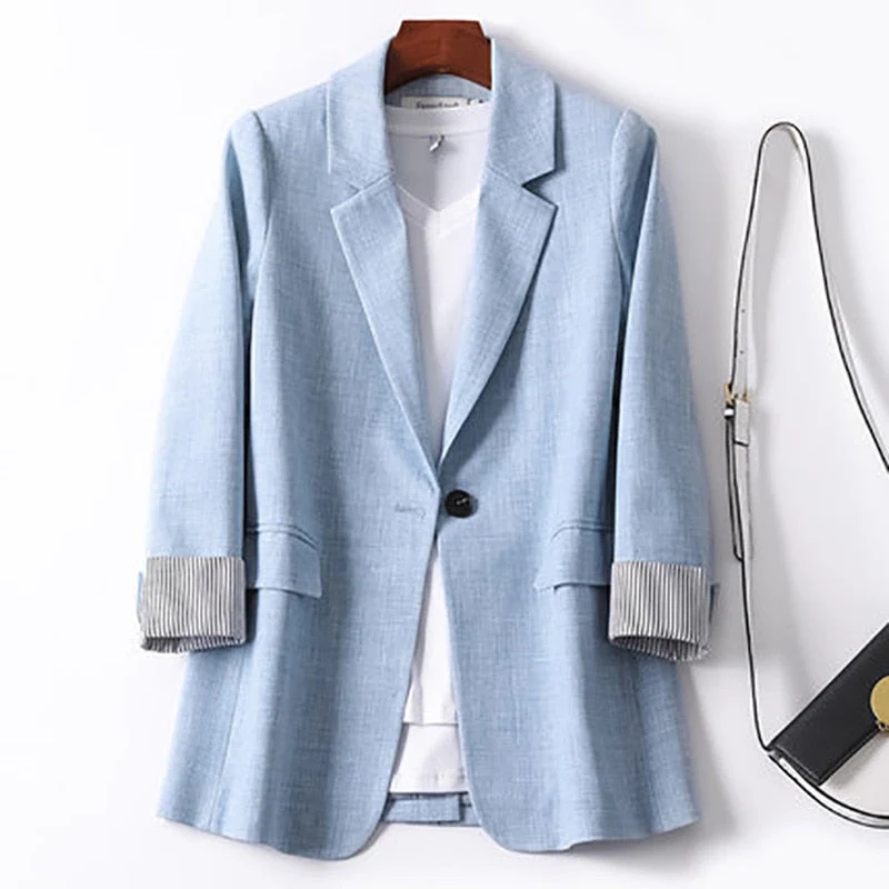 FashionSierra - Vintage Casual Office Ladies Blazer - Image 3