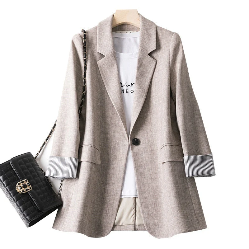 FashionSierra - Vintage Casual Office Ladies Blazer - Image 7