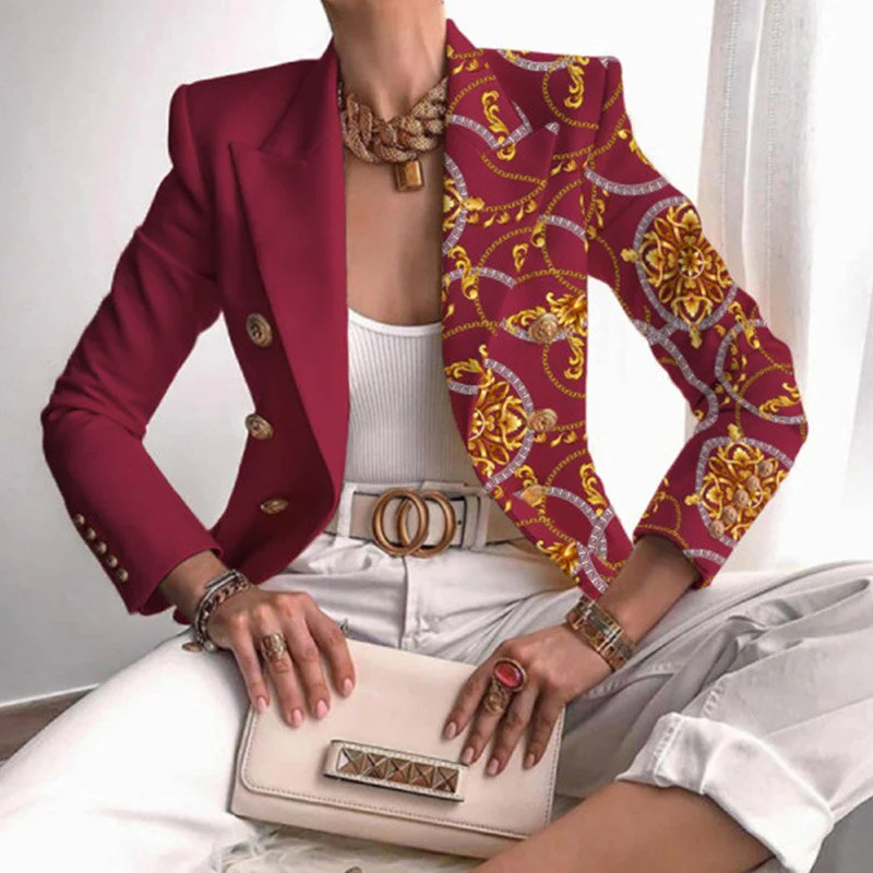 FashionSierra - Plus Size Elegant Butterfly Blazer - Image 3