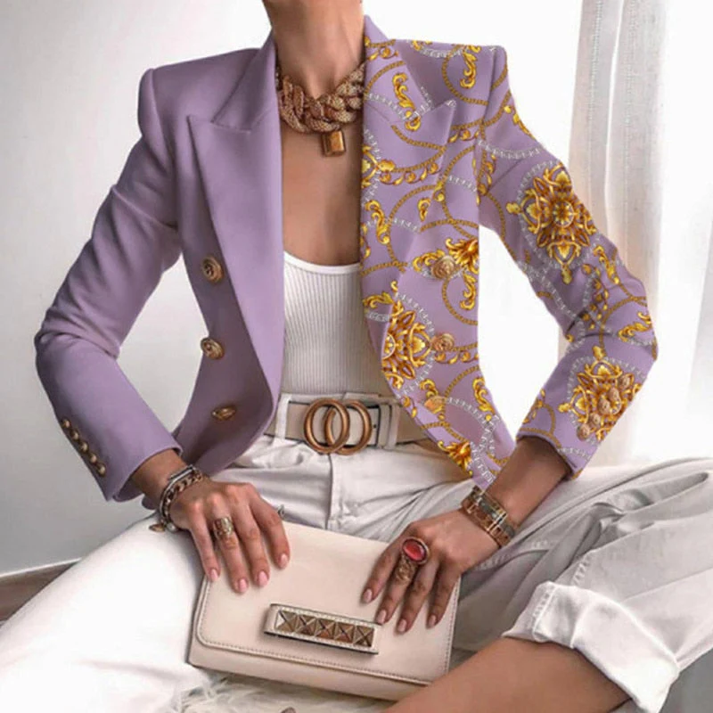 FashionSierra - Plus Size Elegant Butterfly Blazer - Image 4