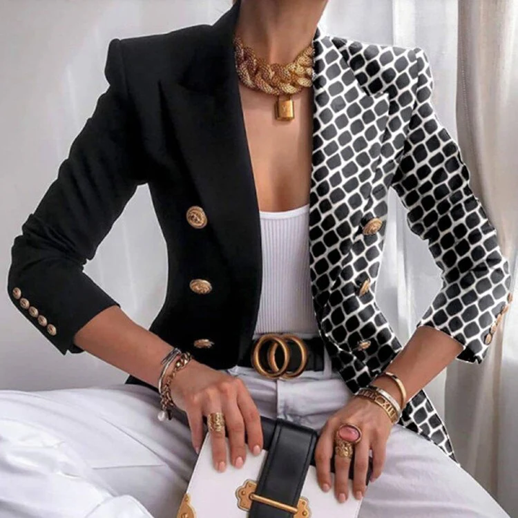 FashionSierra - Plus Size Elegant Butterfly Blazer - Image 7