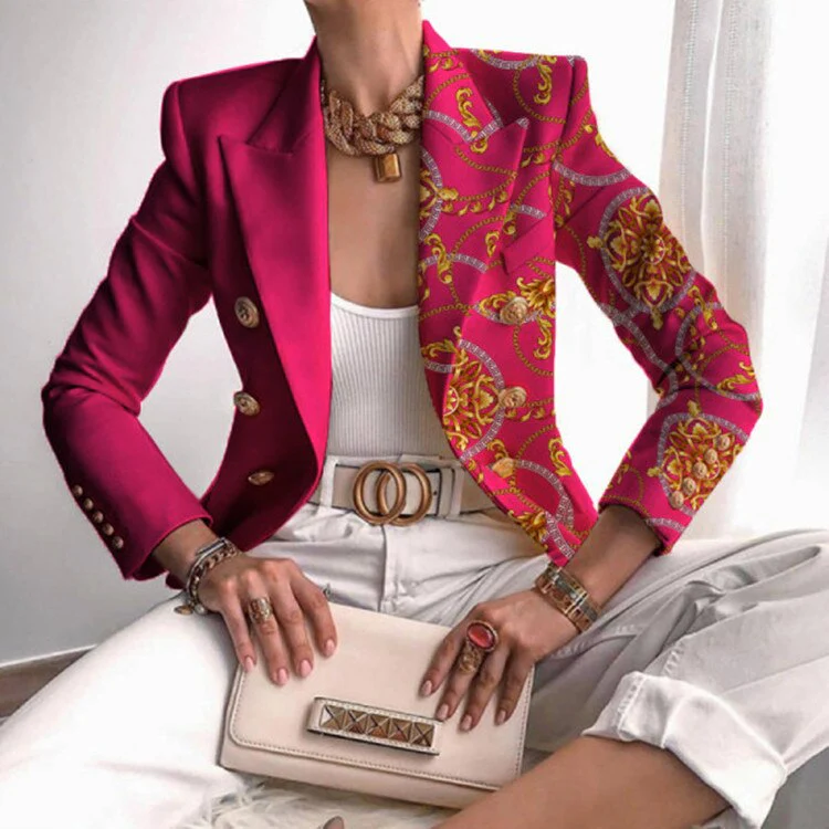FashionSierra - Plus Size Elegant Butterfly Blazer - Image 9