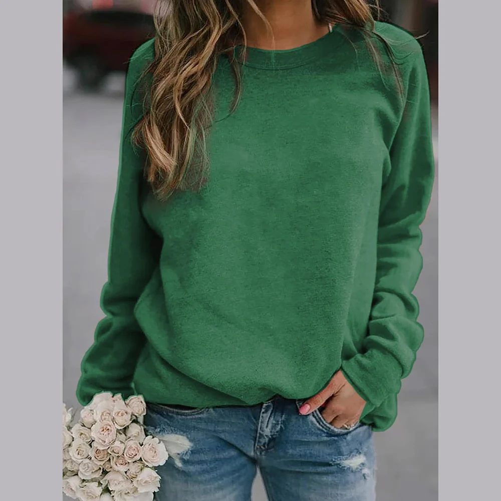 FashionSierra - Long Sleeve O Neck T-Shirt - Image 3