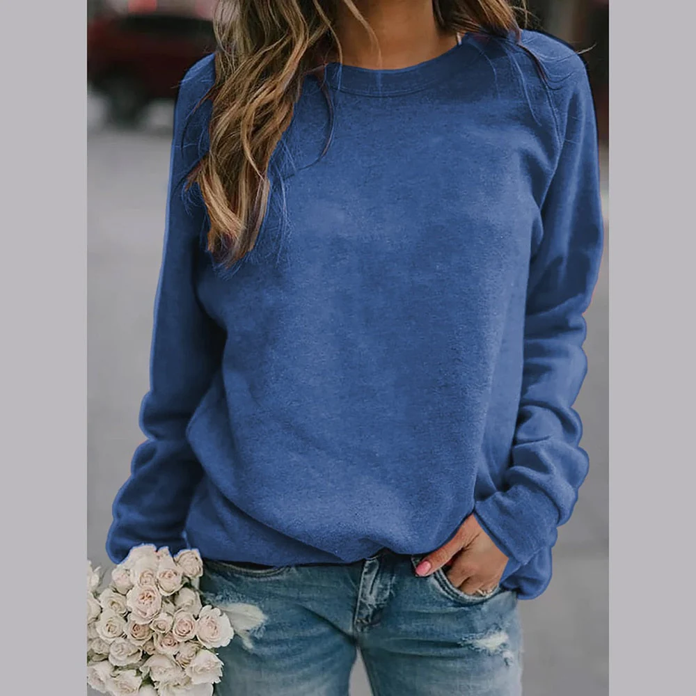 FashionSierra - Long Sleeve O Neck T-Shirt - Image 4