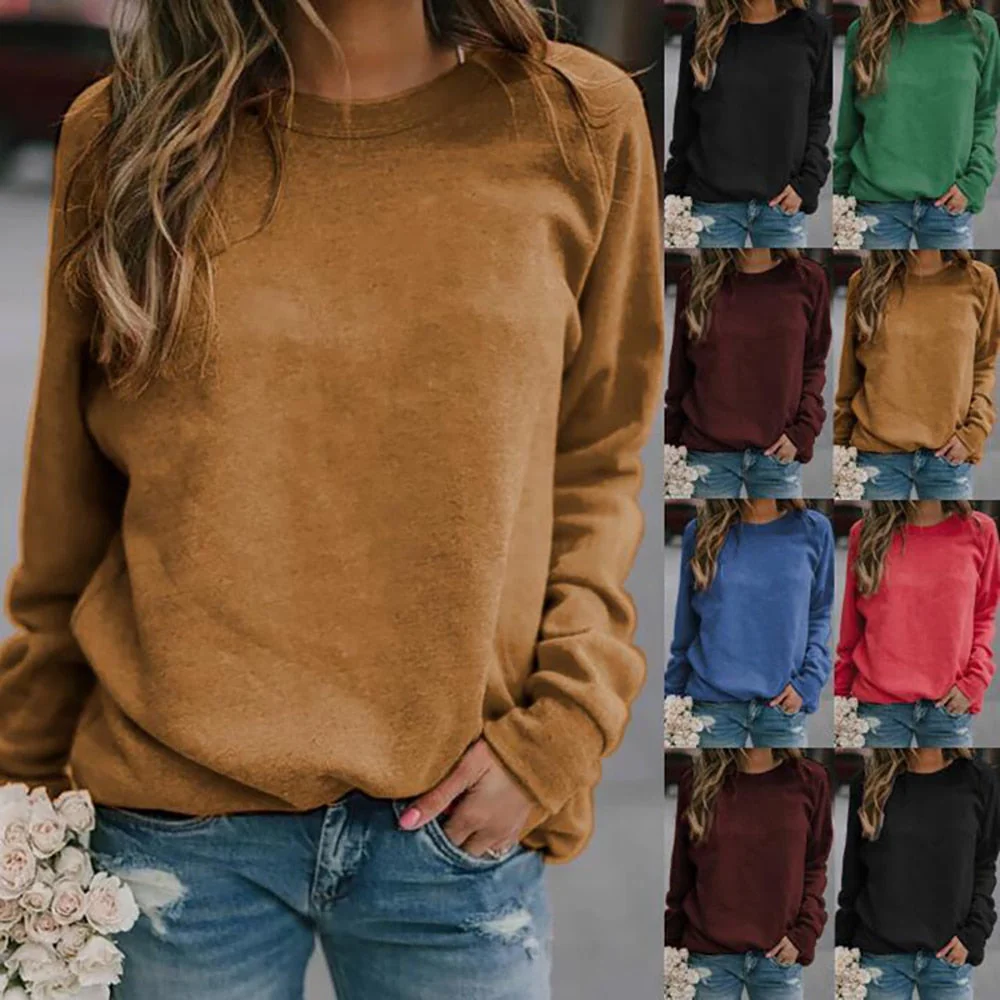 FashionSierra - Long Sleeve O Neck T-Shirt - Image 6