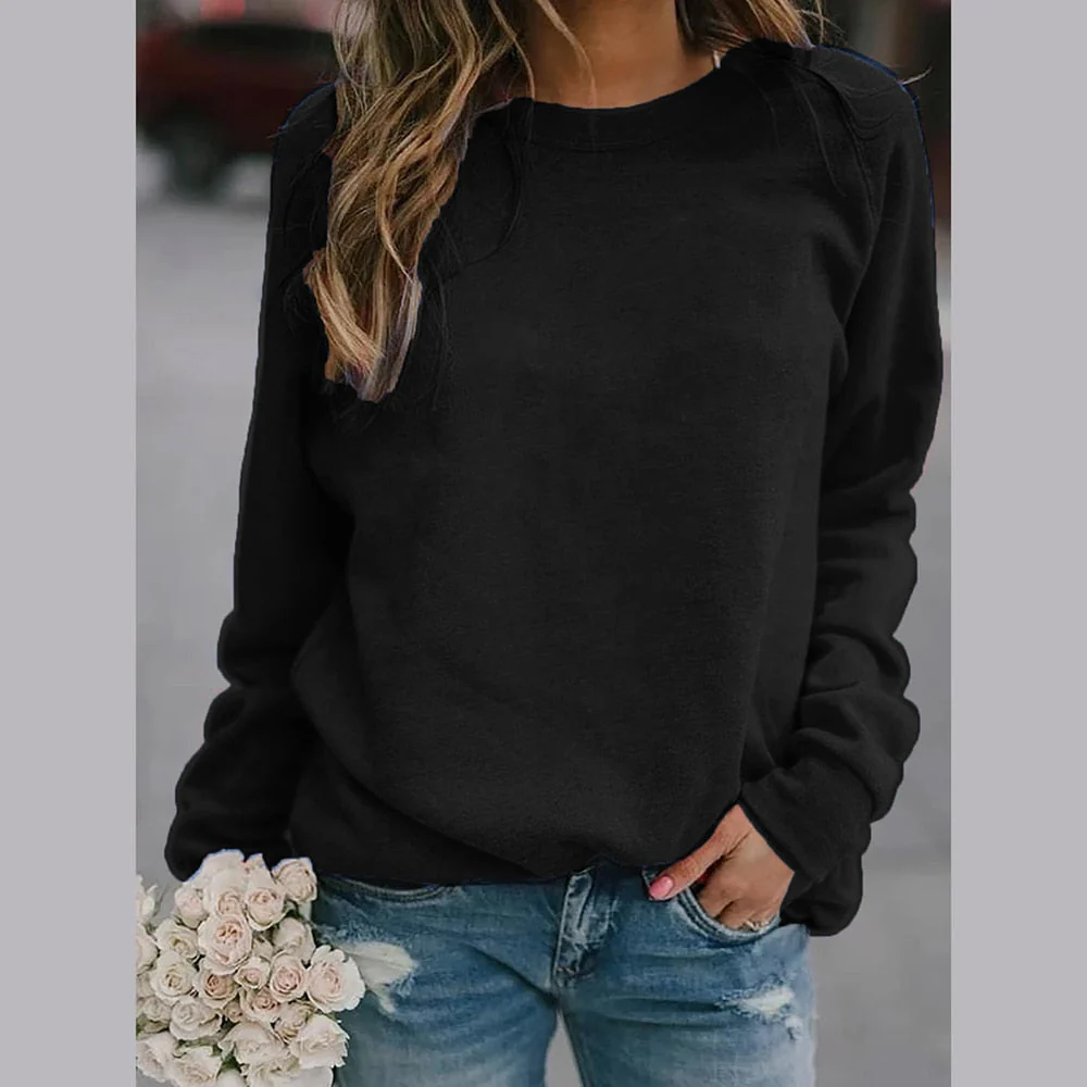 FashionSierra - Long Sleeve O Neck T-Shirt - Image 7