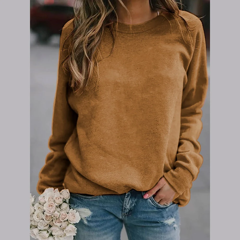 FashionSierra - Long Sleeve O Neck T-Shirt - Image 9