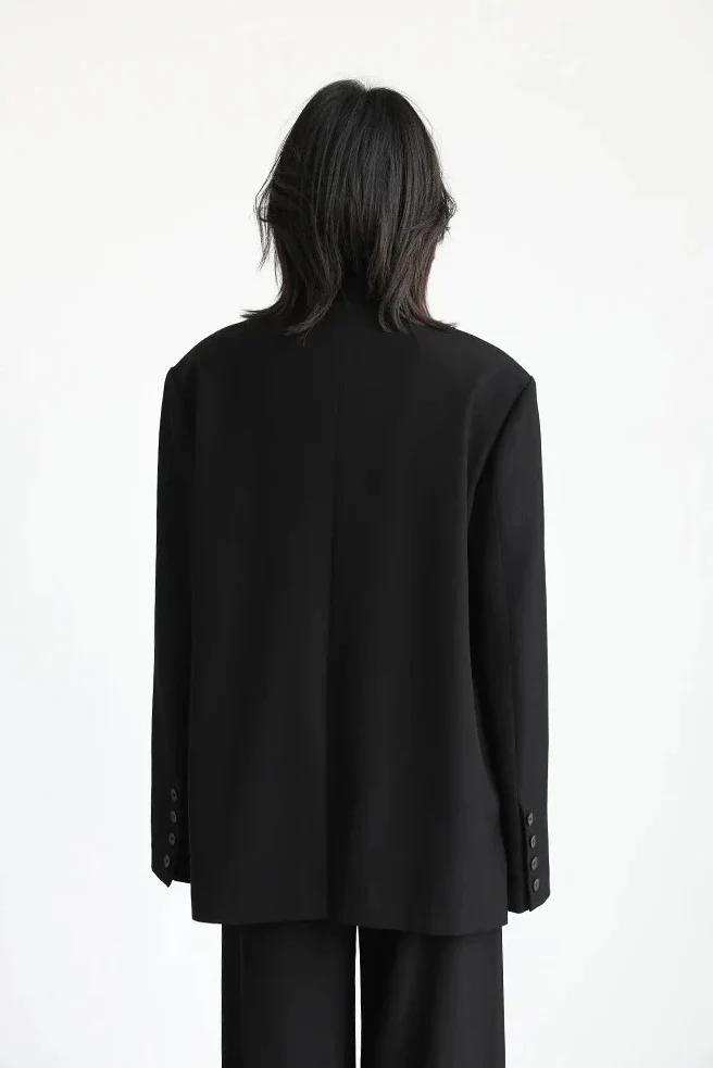 Solid Color Elegant Blazer - Image 7