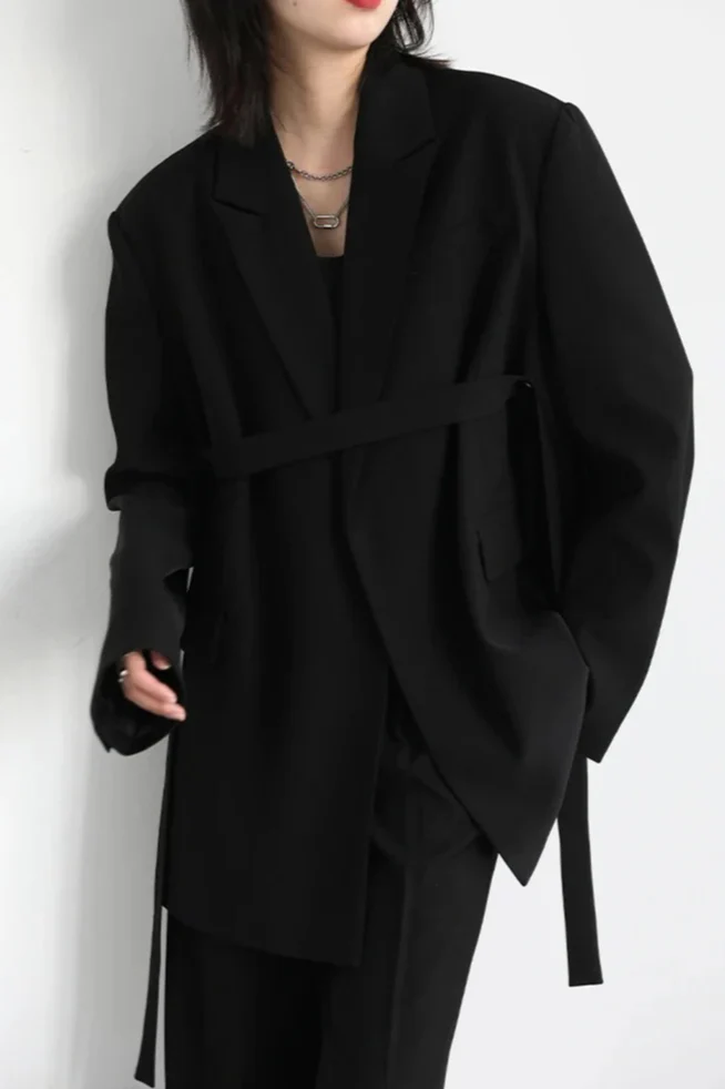 Solid Color Elegant Blazer - Image 9