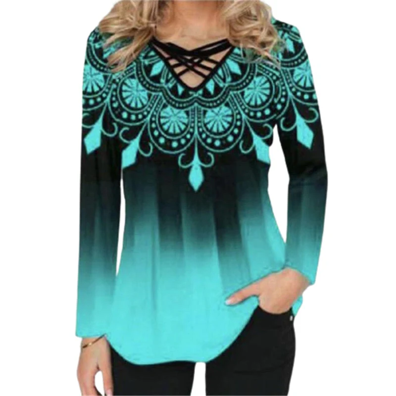 FashionSierra - Long Sleeve Casual T-Shirts - Image 4
