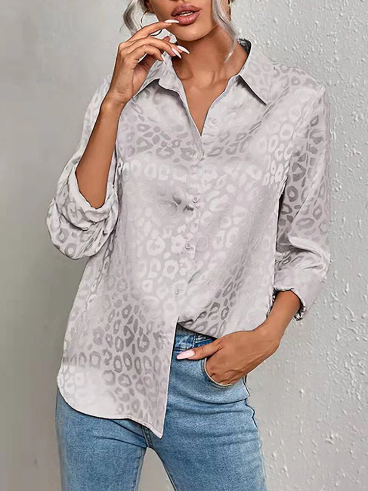 FashionSierra - Leopard Print Luxury Blouse - Image 6