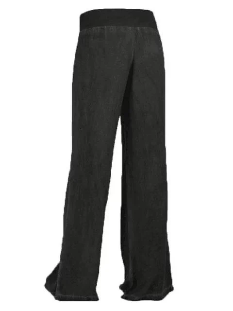 FashionSierra - Women Plus Size Solid Casual Denim Jeans - Image 4